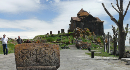 Arrivée au monastère Hayravank, mai 2023