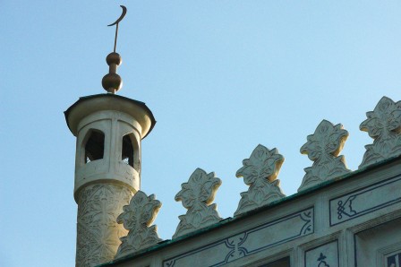 Zharkent. Enceinte de l'ancienne mosquée chinoise