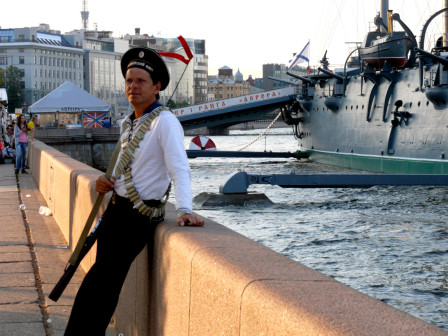 De passage à Sankt Peterburg entre mes 2 stages RKI en Carélie et en Sibérie, juil. 2014