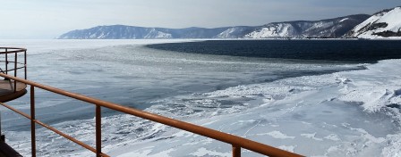 L'Angara sort du Baïkal pour aller se jeter dans l'Océan Arctique.