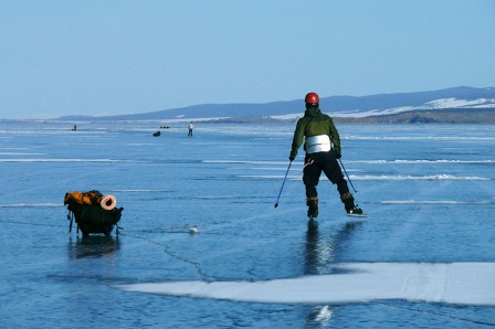 Sidoushka aux fesses d'un patineur sibérien