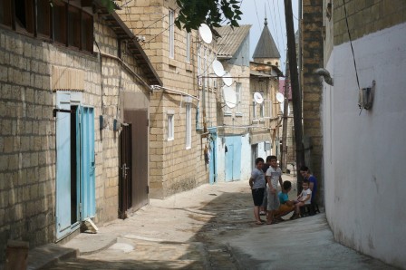 Ruelle de la vieille ville de Derbent