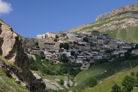 Tchokh, village perché typique du Daguestan central