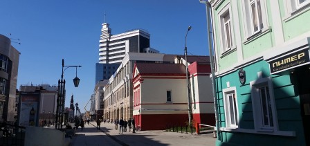 Centre-ville de Kazan, rue Baumann